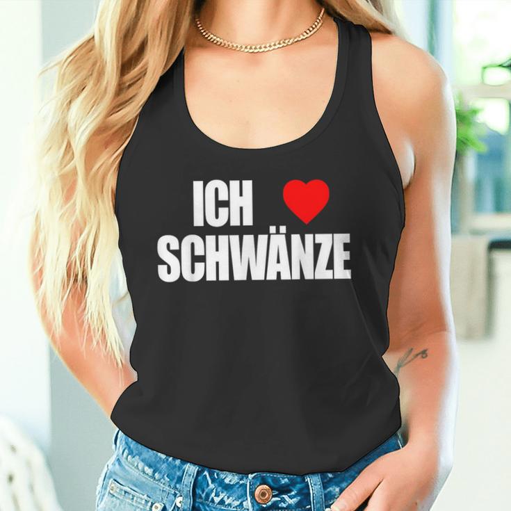 Erotic Ich Liebe Schweiste Ich Liebe Tail Tank Top