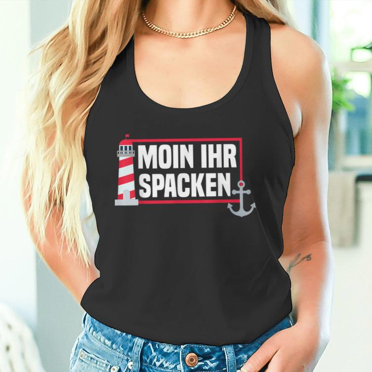 Flatdeutsch North German Moin Her Spacken Tank Top