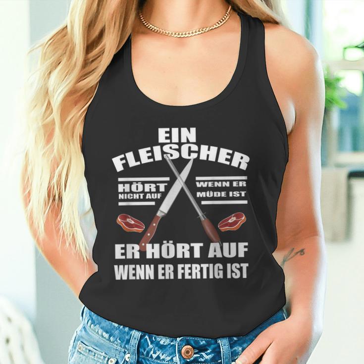 Fleischer Fleischerei Butcher Meister Tank Top