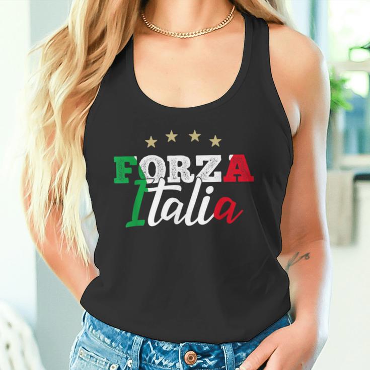 Forza Italia For Italian Football Fans Tank Top