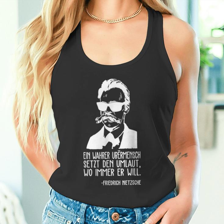 Friedrich Nietzsche Philosophie Deutscher Philosopher Tank Top