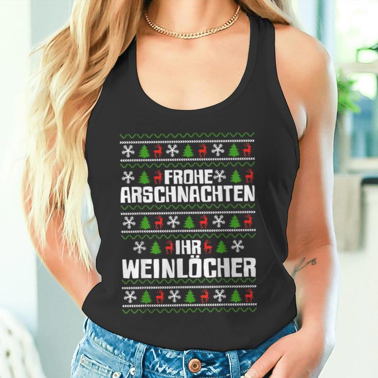 Frohe Arschnachten Ihr Weinlöcher Costume Tank Top