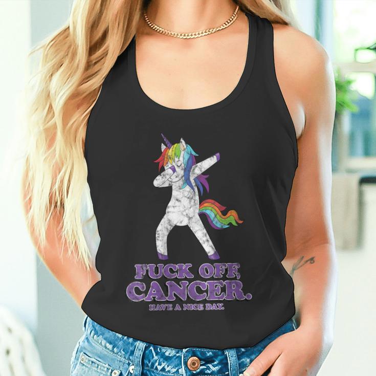Débardeur Femme Ou Homme Fuck Off Licorne - Cadeau Sarcasme Humoristique Léger Et Confortable