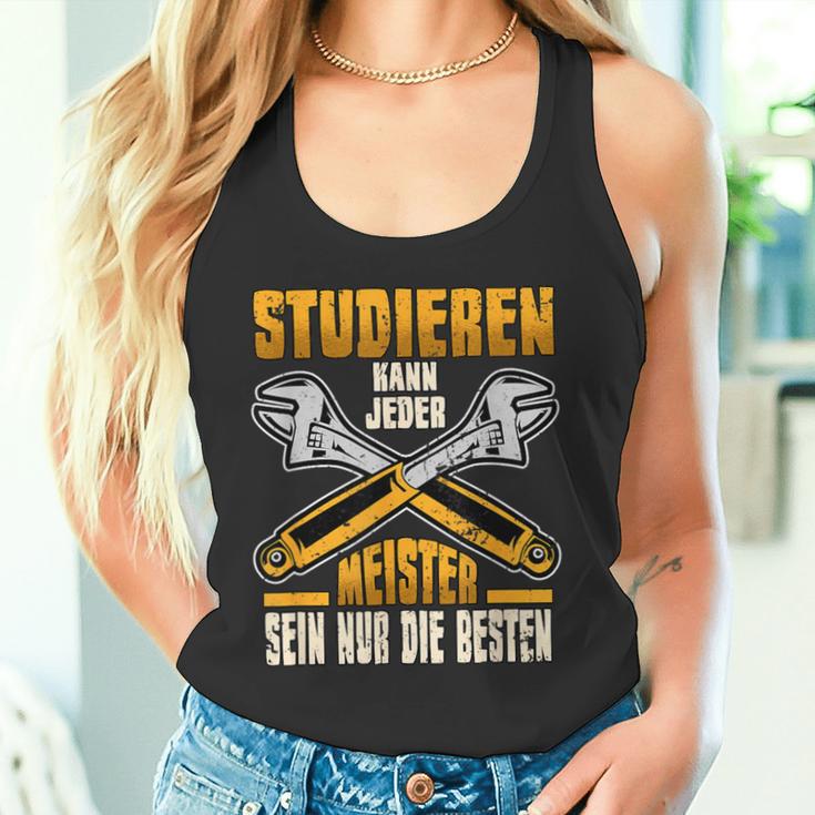 Car Mechatronic Car Workshop Slogan Tank Top