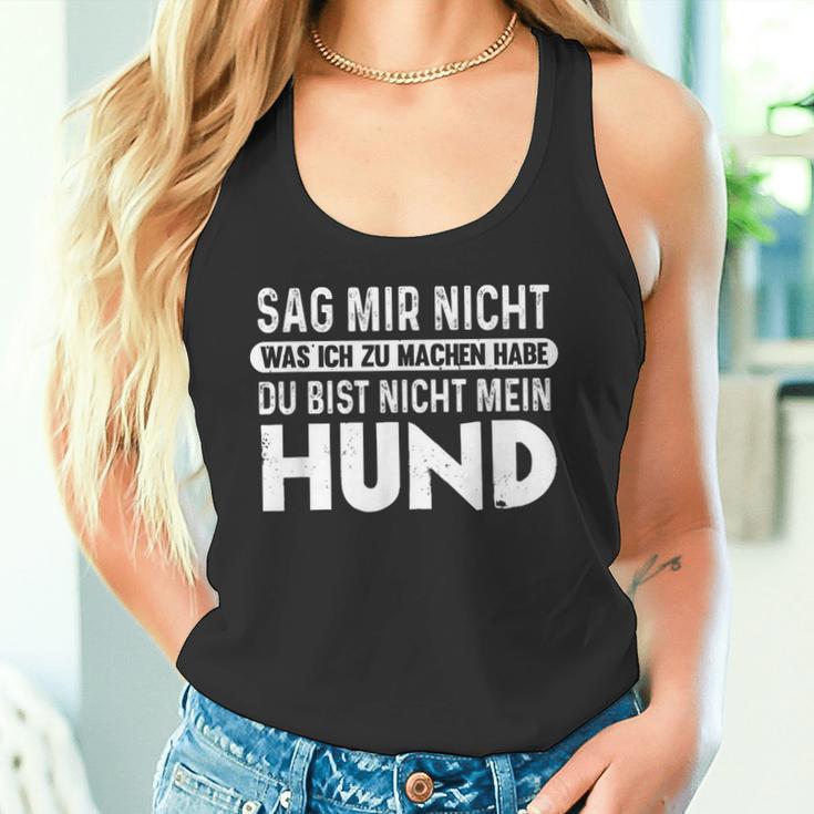 Dog Du Bist Nicht Mein Hund Hundowner Tank Top