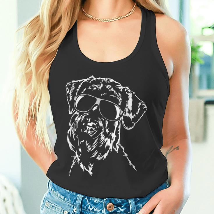 Giant Schnauzer Cool Sunglasses Dog Tank Top