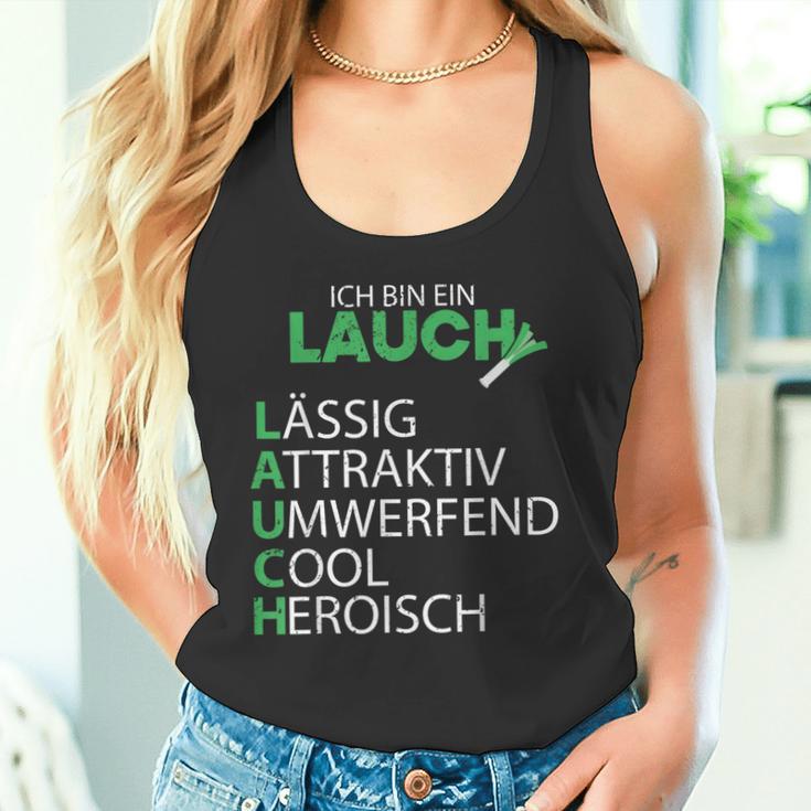 Lauch Ich Bin Ein Lauch Sport Fitness Tank Top