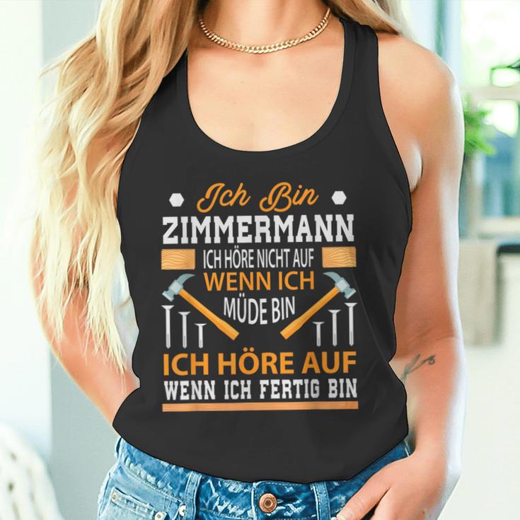 Slogan Zimmermann Idea For Craftsmen Tank Top