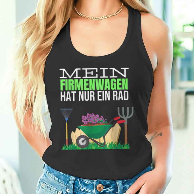 Garden Gardener Landscaping & Slogan Tank Top