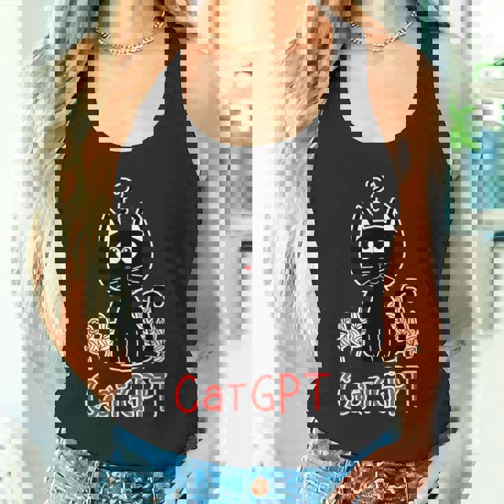 Gatto Divertente Catgpt Chatgpt Kitten Language Model Ai Canotta