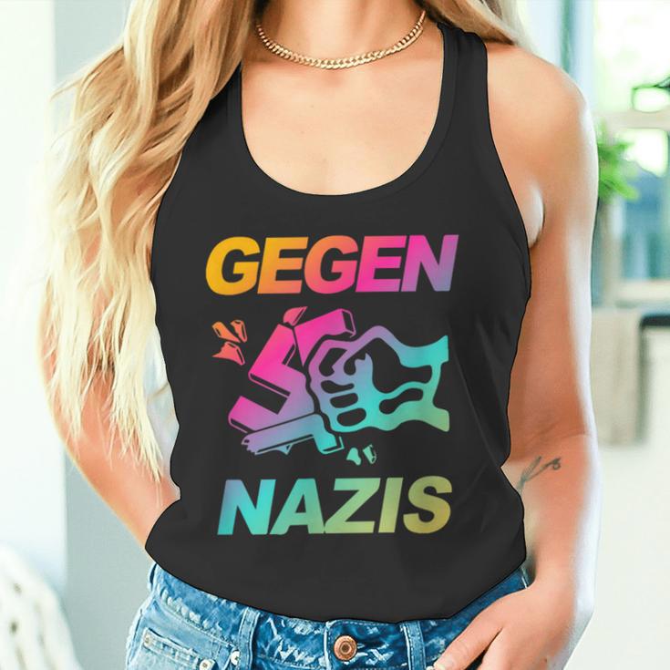 Gegenen Rechts Text In German Text Tank Top