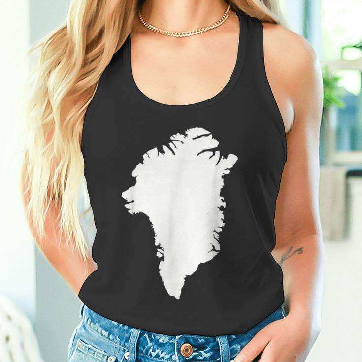 Greenland Map Tank Top