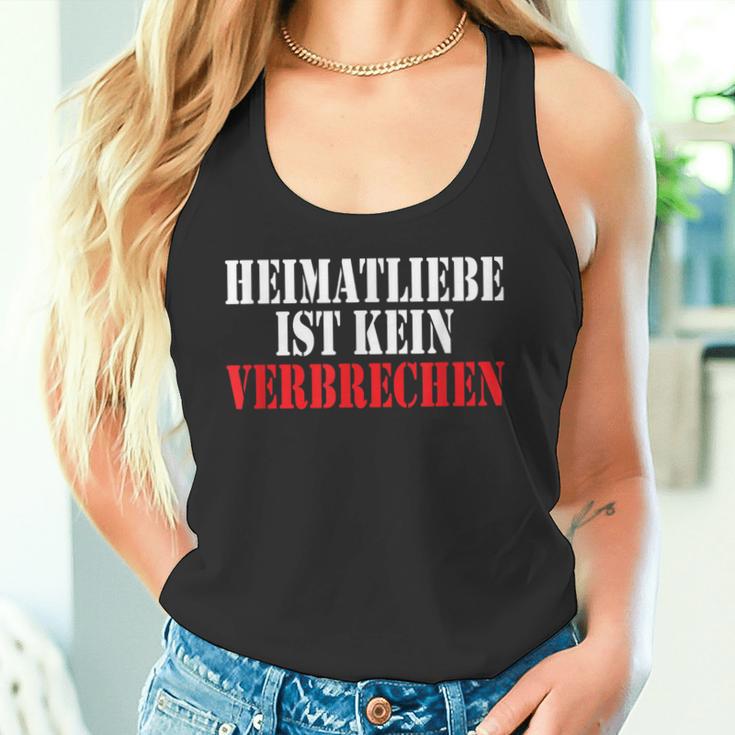 Heimatliebe Ist Keinerbrechen Deutschland German Tank Top