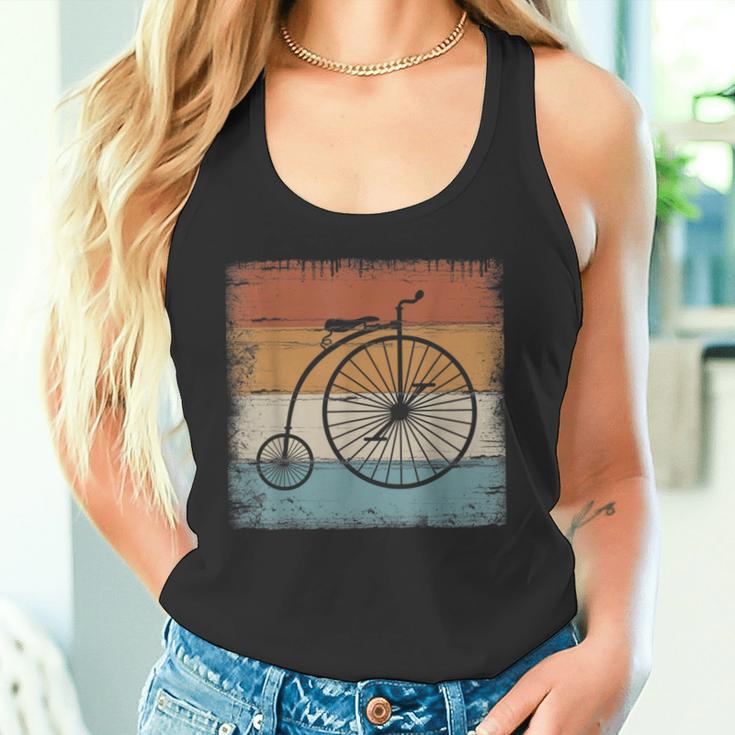 High Wheel Retrointage Bike Cyclist Tank Top