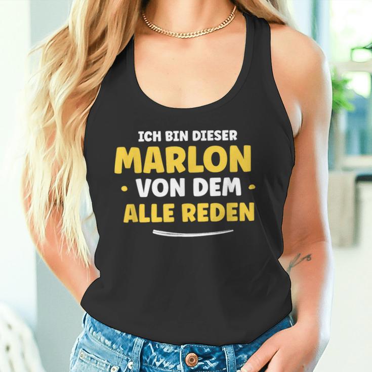 Ich Bin Dieser Marlon Tank Top