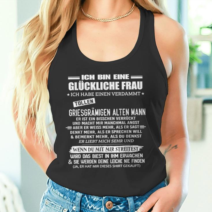 Ich Bin Eine Glückliche Frau Ich Habe Einen Tank Top