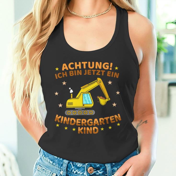 Ich Bin Jetzt Ein Kindergartenkind Excavator Kindergarten Start Tank Top