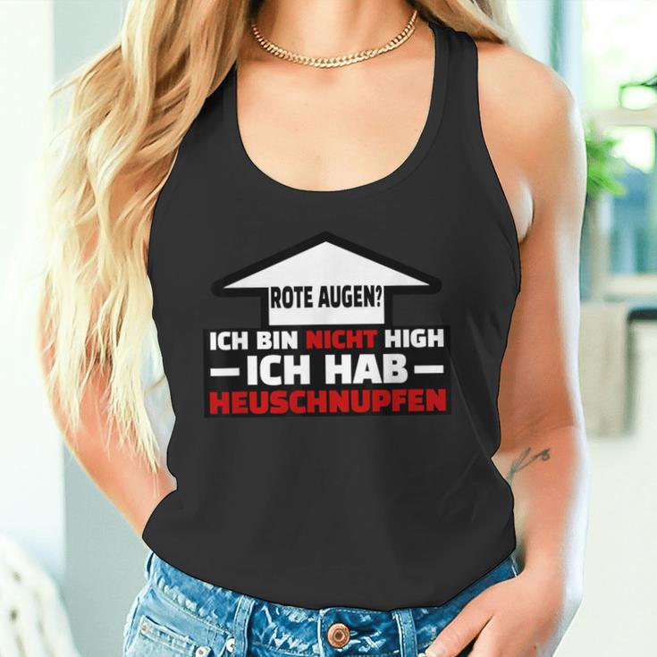 Ich Hab Heuschnupfen Red Eyes Meme Tank Top