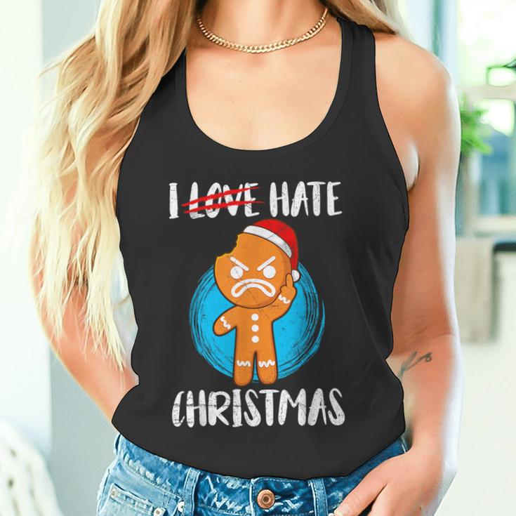 Ich Hasse Christmas Cookie Fun Christmas Tank Top