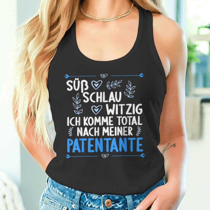 Ich Komme Totallnach Meiner Patentante Godson Tank Top