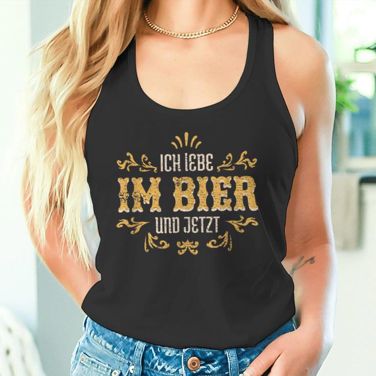 Ich Lebe Im Bier Und Jetzt Ich Lebe Im Tank Top