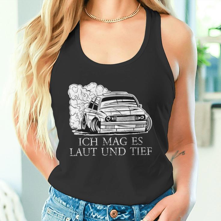 Ich Mag Es Laut Und Tief Für Tuning Fans Und Schrauber Tank Top