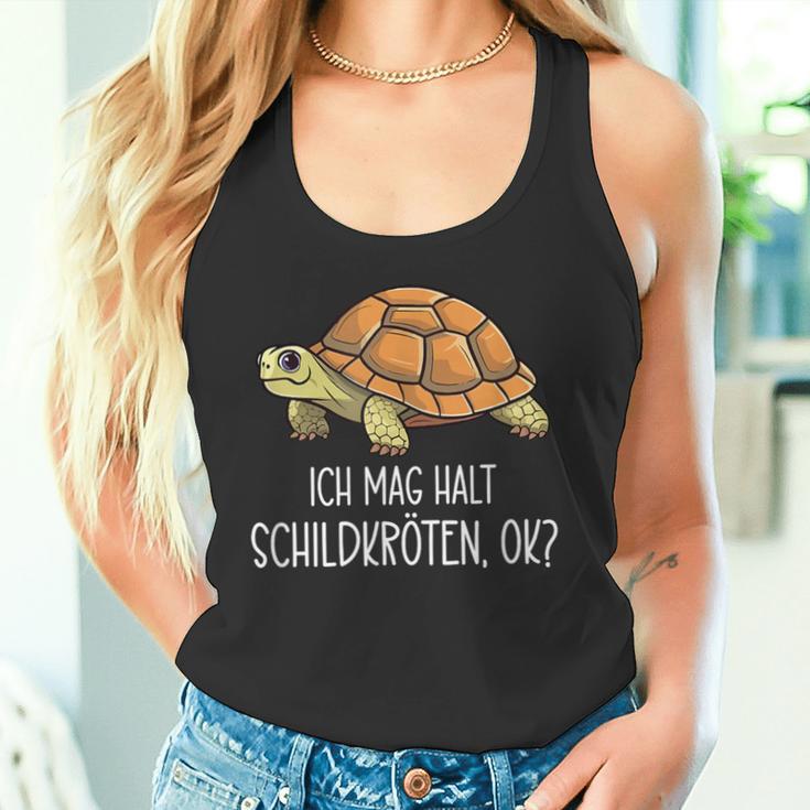 Ich Mag Halt Schildkröten Ok Tank Top