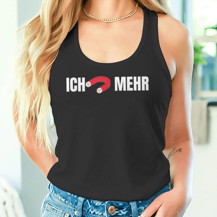 Ich Mag Nicht Mehr Ich Magnet Mehr Tank Top