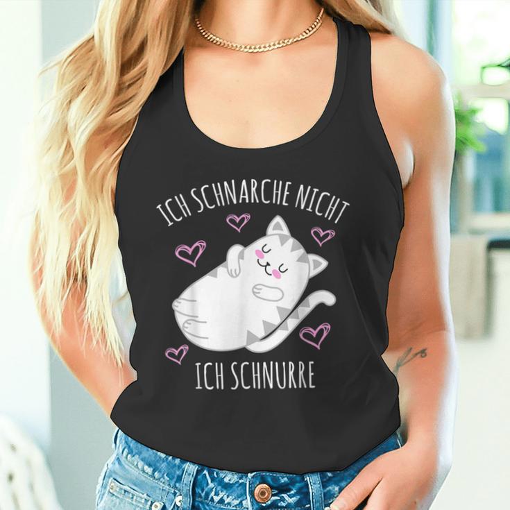 Ich Schnarche Nicht Ich Schnurre Saying Sleep Pyjama Tank Top