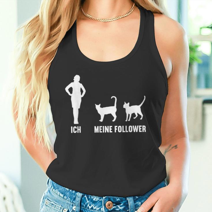 Ich Und Meine Follower Cat Kitten Cat Tank Top