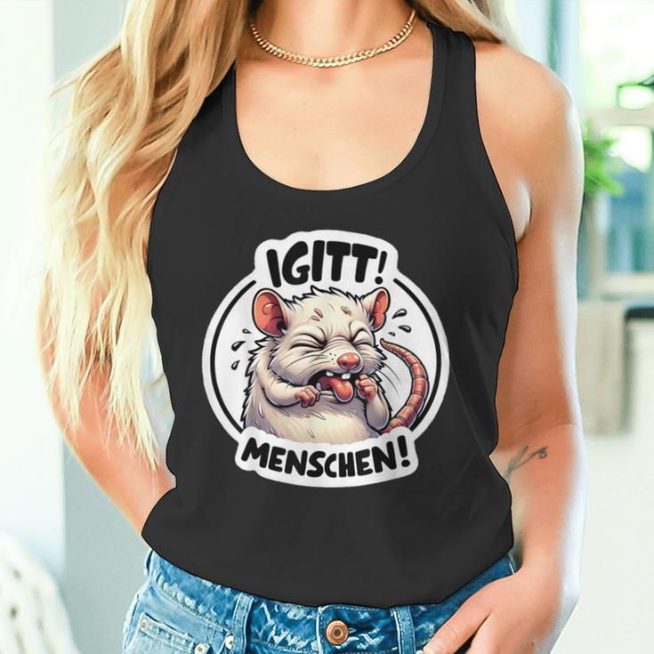 Igitt Menschen Ich Hasse Menschen Sarcasmus Ironie Tank Top