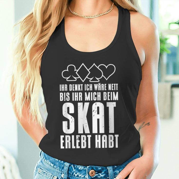 Ihr Denkt Ich Wäre Nett Skatspieler I Tank Top