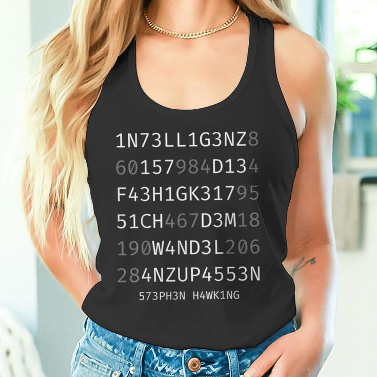 Intelligence Ist Die Kigigkeit Schutzung Dem Wanderel S Tank Top