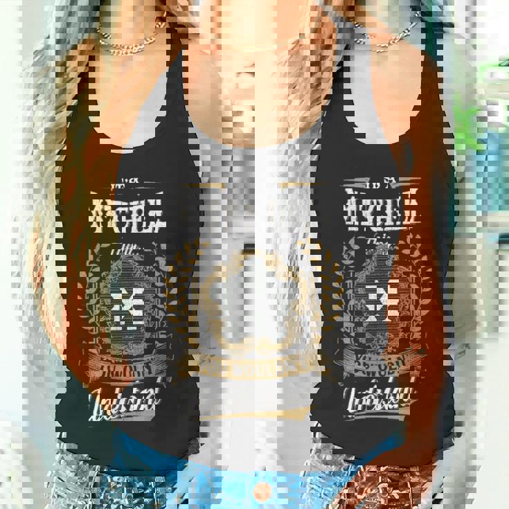 It's A Mitchell Thing You Wouldn't Understand Personalized Last Name Mitchell Family Crest Coat Of Arm Tank Top