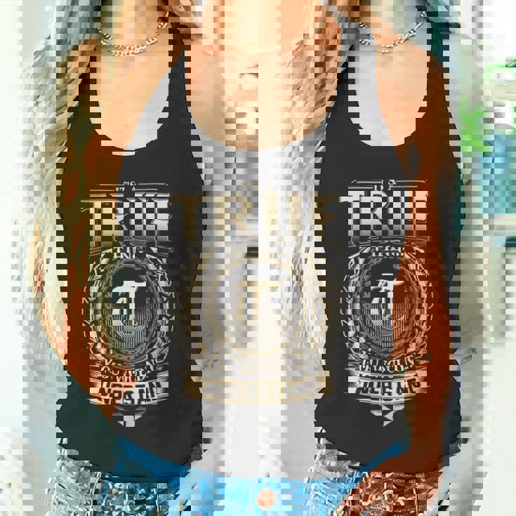 Its A True Thing You Wouldnt Understand Name Vintage Tank Top