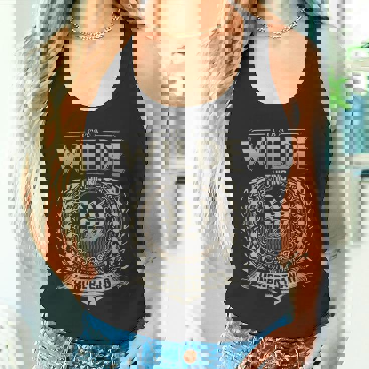 It's A Wilde Thing You Wouldn't Understand Tank Top