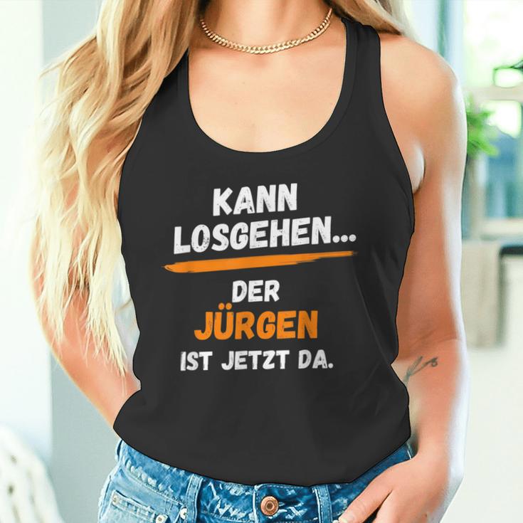 Jürgen Saying First Name Kann Losgehen Tank Top