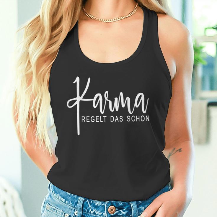 Karma Regelt Das Schon Schicksal Karma S Tank Top