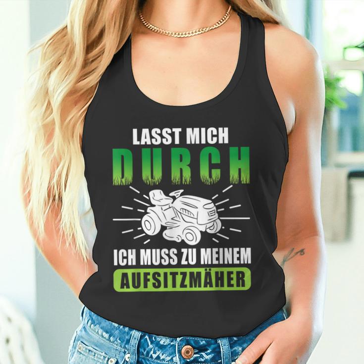 Lab Mich Durch Ich Muss Zu Meinem Ride-On Mower Tank Top