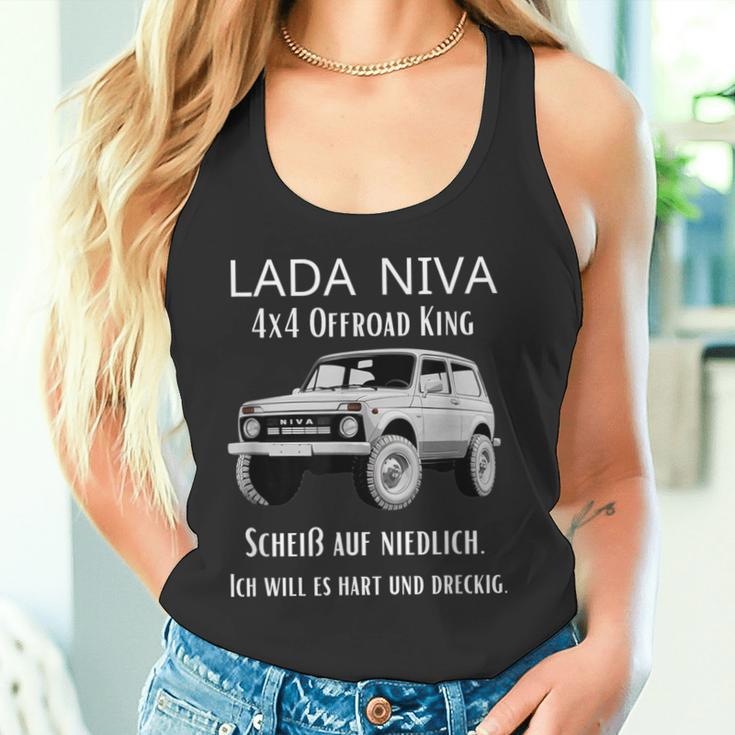 Lada Niva 4X4 Offroad King Tank Top