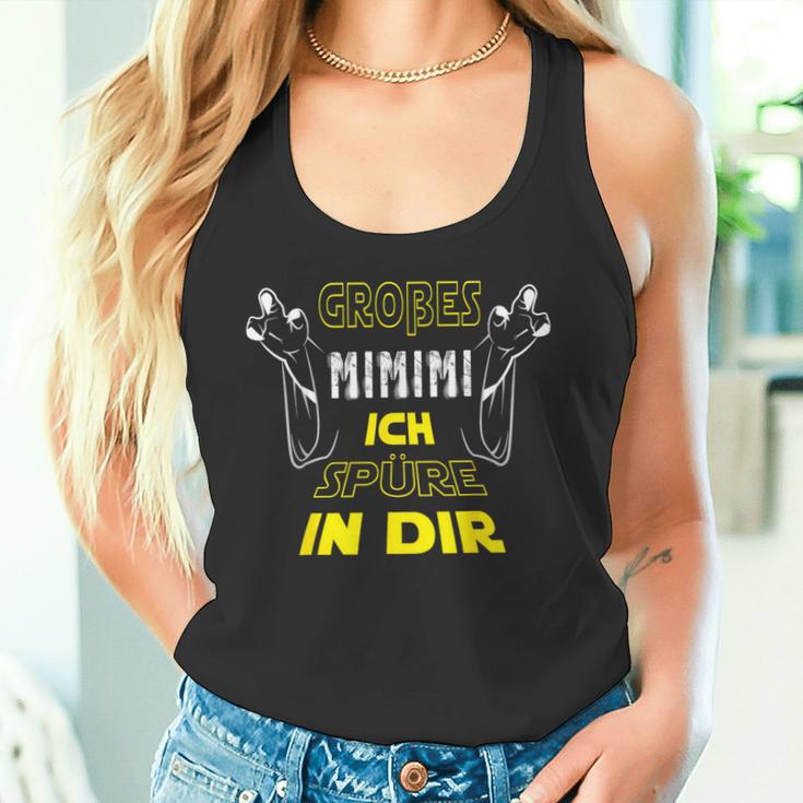 Large Mimimi Ich Spüre In Dir Mimimi Slogan Tank Top