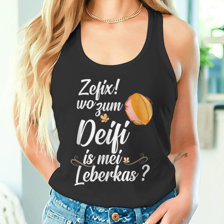 Leberkäse Leberkas Leberkässemmel Fleischkäse Bayern Tank Top