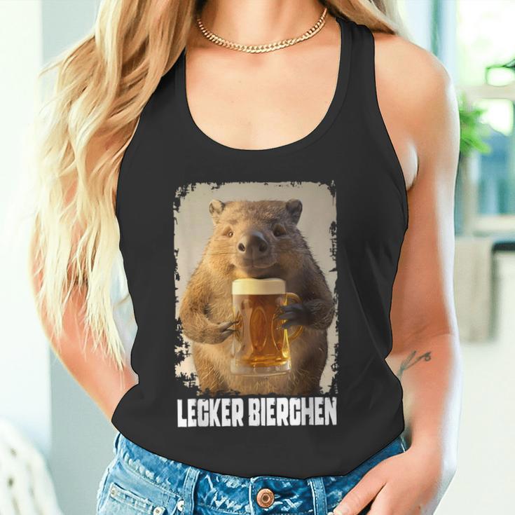 Lecker Bierchen Wombat Tank Top