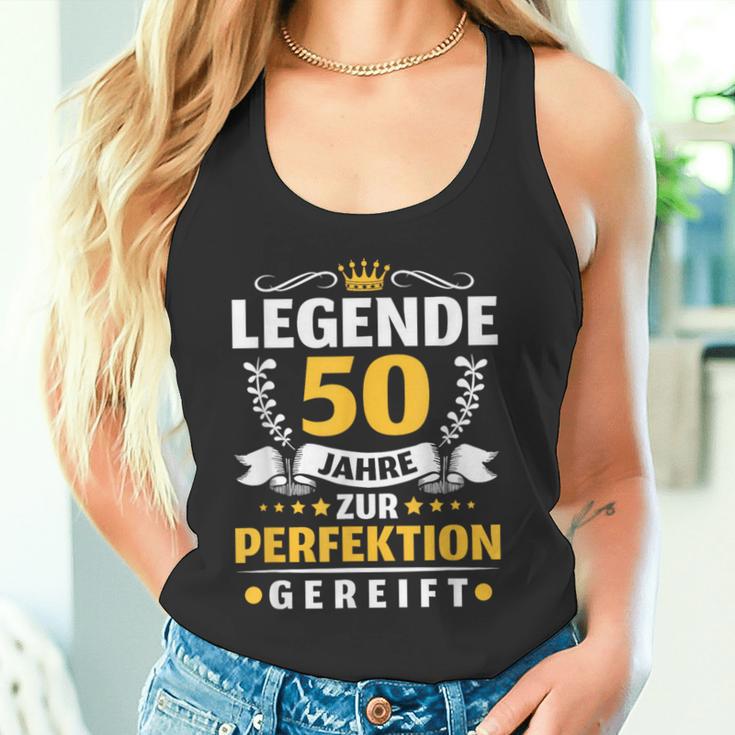 Legende 50 Jahre Zur Perfektion Gereift 50Th Birthday Tank Top