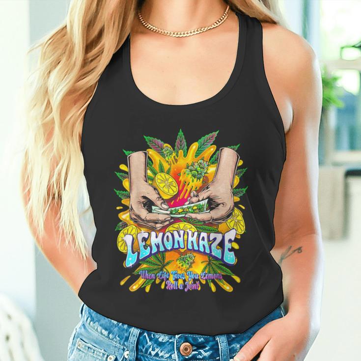 Lemon Haze Cannabis Marijuana Tank Top