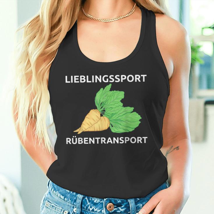 Lieblingssport Rübransport Tank Top