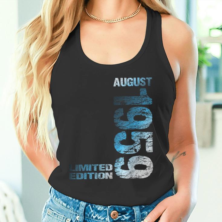 Limited Edition August 1959 Mann Frau 65 Geburtstag Tank Top