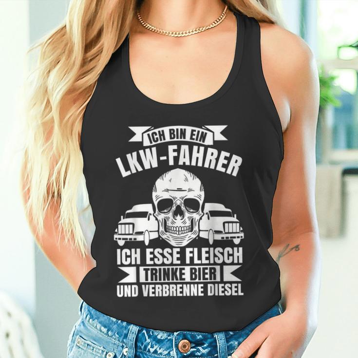 Lorry Driver Trucker Lorry Carrier Tank Top