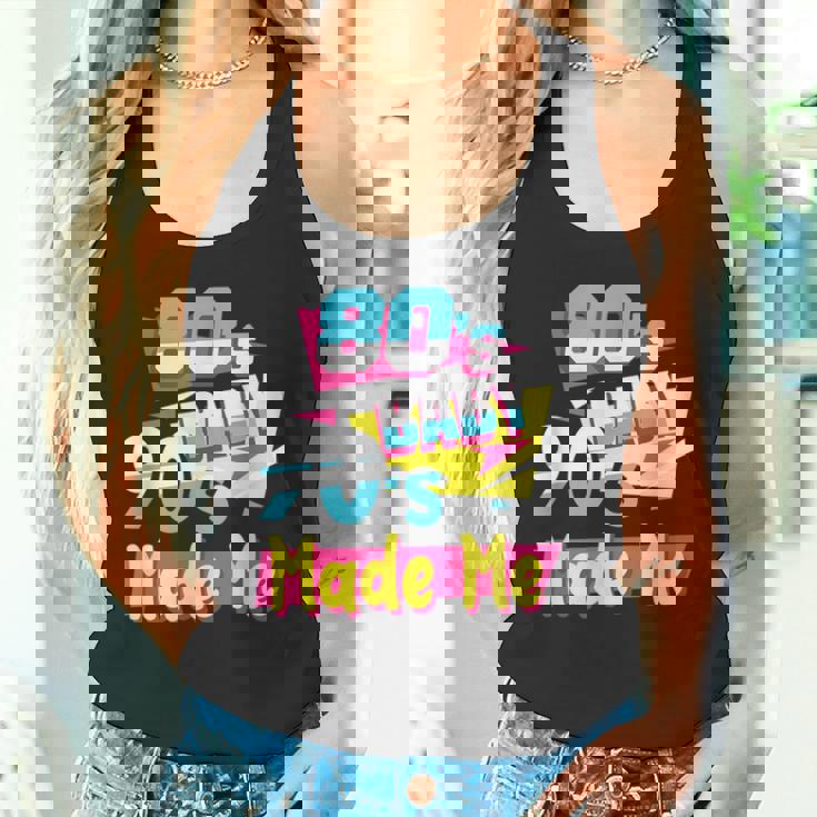 Los Años 80'S Baby 90'S Made Me Retro Nostalgia De Los 80 Camiseta sin mangas
