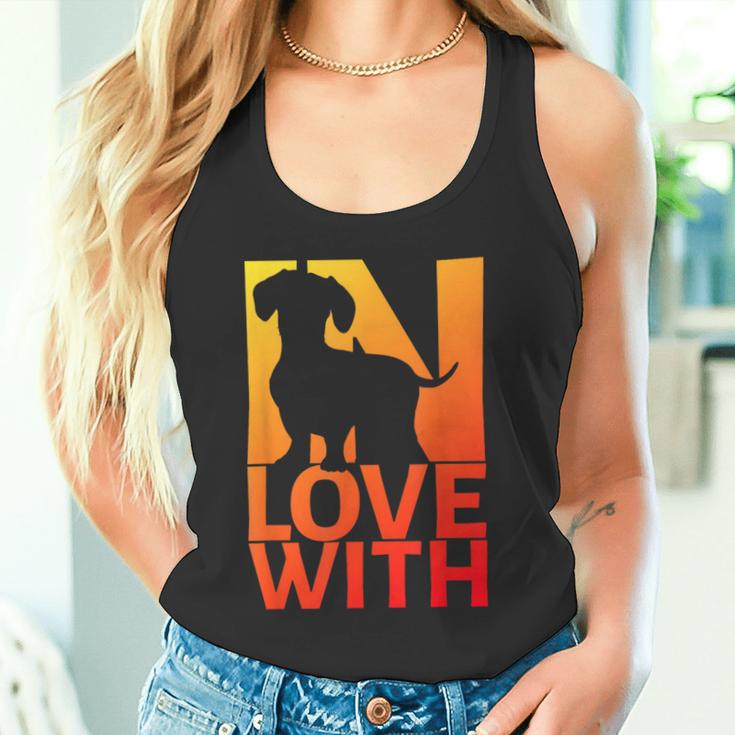 In Love With Dachshund Tank Top